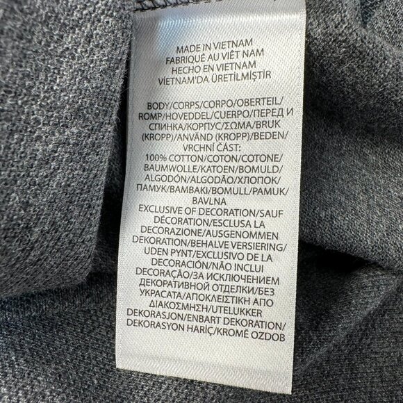 Polo Ralph Lauren Men's Classic-Fit Mesh‎ Ribbed Polo, Size XLT, Heather Grey - Picture 14 of 15